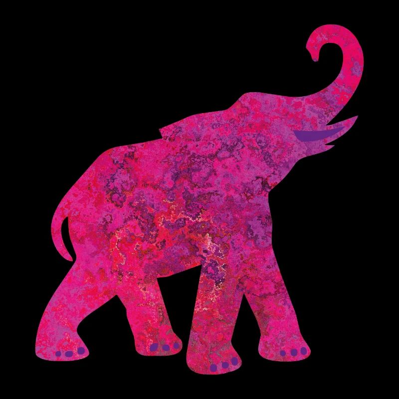 Yoga Éléphant Rose Structure Méditation Inde Yogi