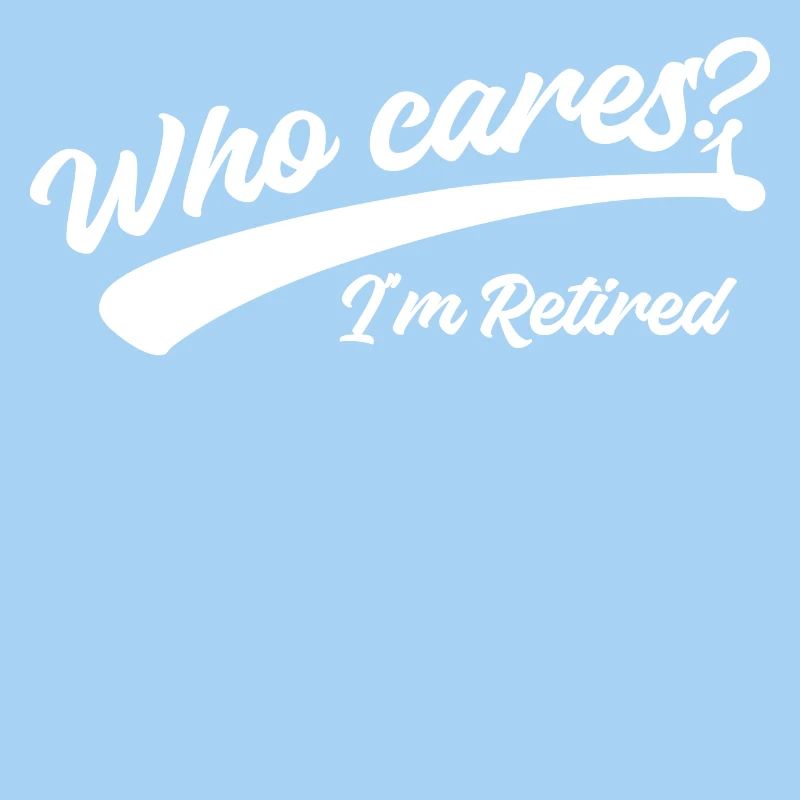 Senior Ruhestand Statement Freizeit Pensionierung