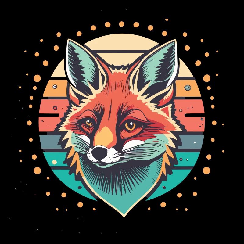 Foxy Retro Sunset