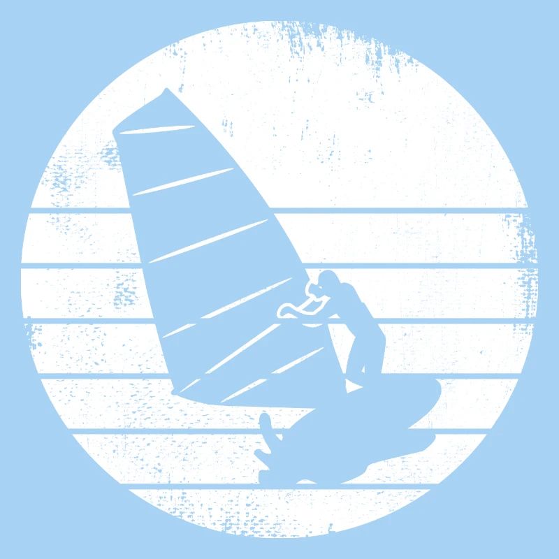 Dessin de planche à voile