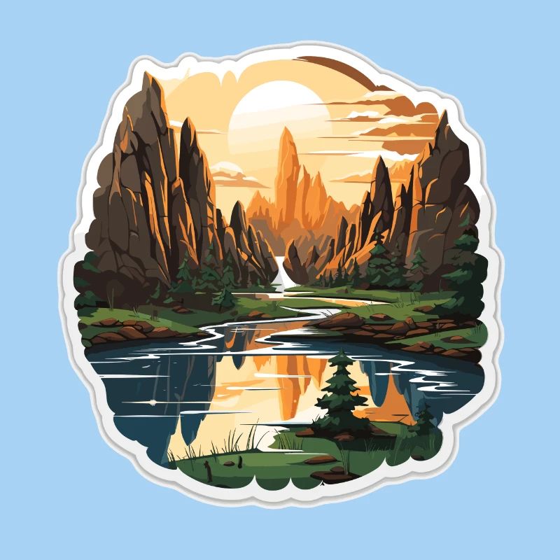 Paysage - Illustration