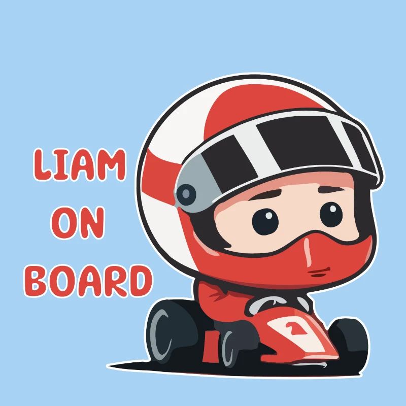 Liam à bord