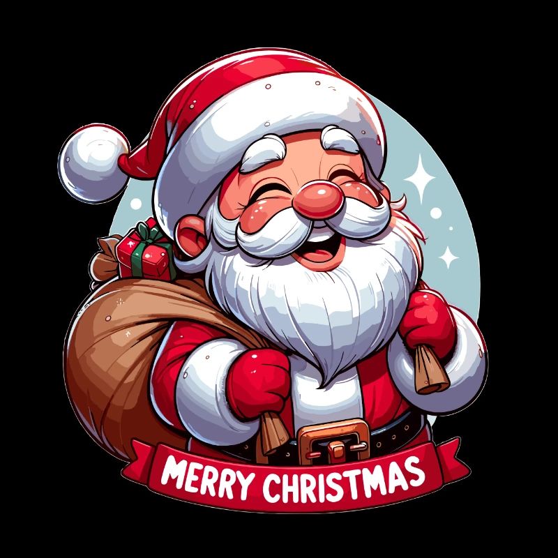 Joyeux Noël - Illustration du Père Noël