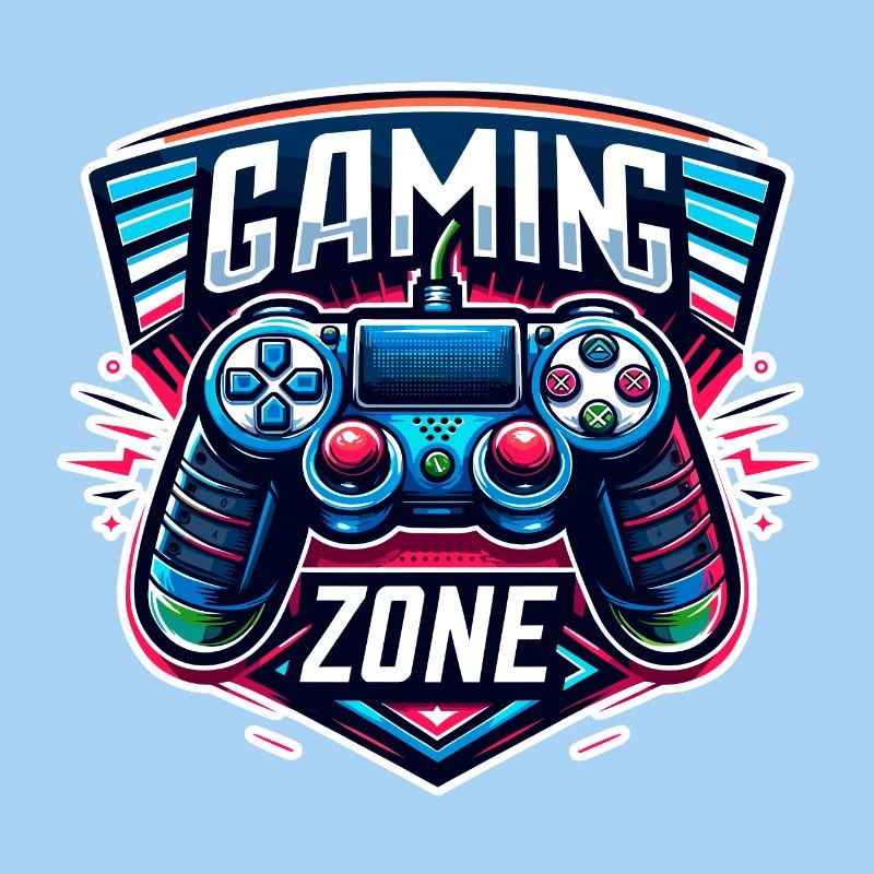 Gaming Zone - Controller Illustration