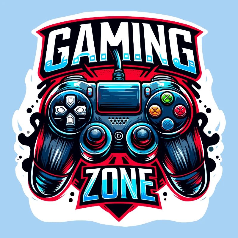 Gaming Zone - Controller Illustration