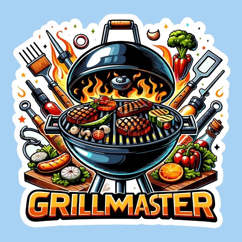 GrillMaster - Grill Illustration