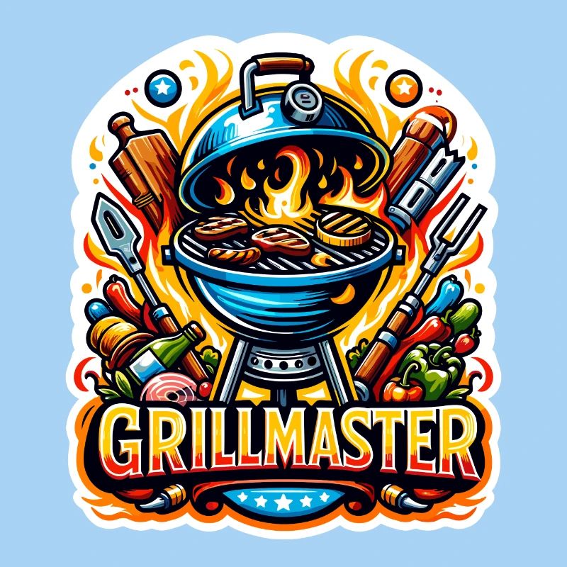 GrillMaster - Grill Illustration