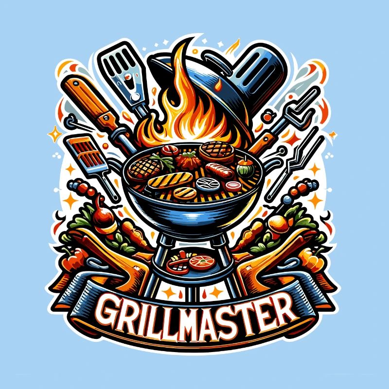 GrillMaster - Grill Illustration