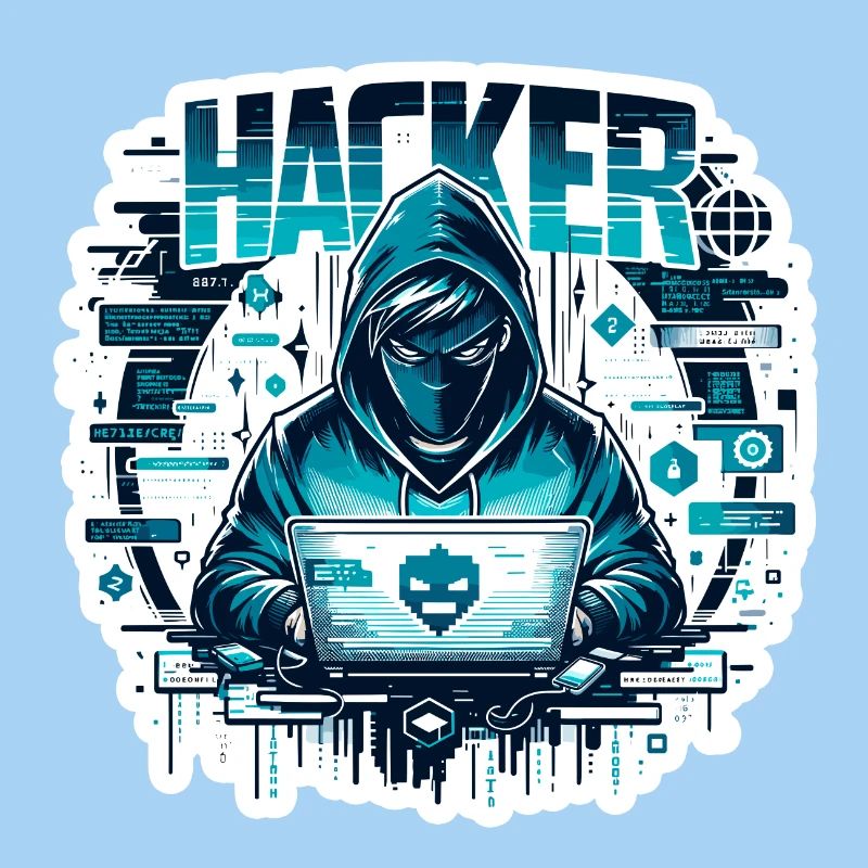 Hacker - Illustration