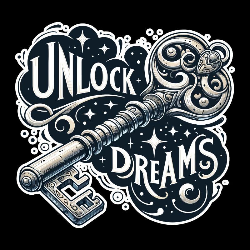 Unlock Dreams - Key Illustration