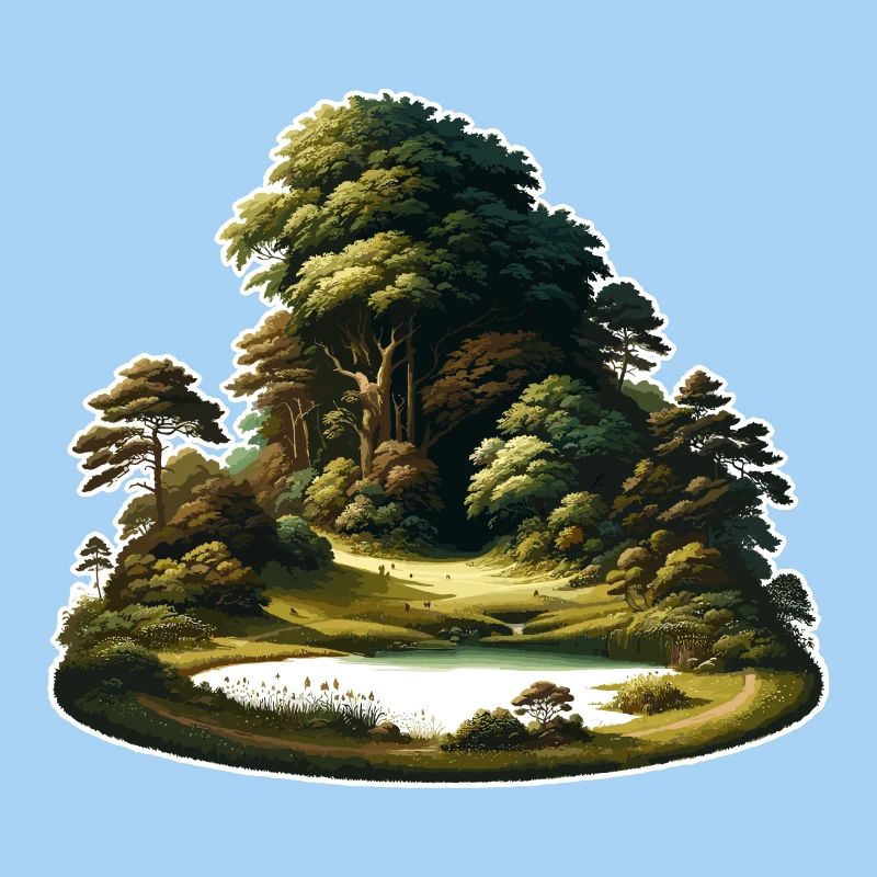 Paysage - Illustration