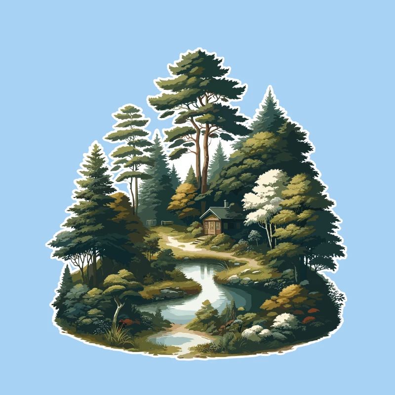Paysage - Illustration