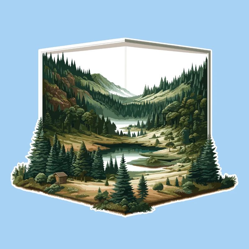 Paysage - Illustration