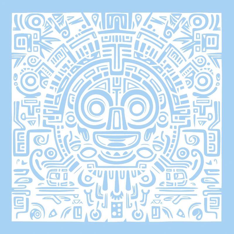 Inka, Azteken, Maya Muster, Artwork