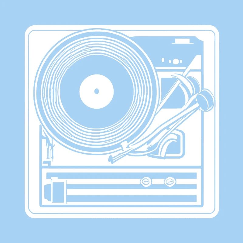 Retro Design Turntable