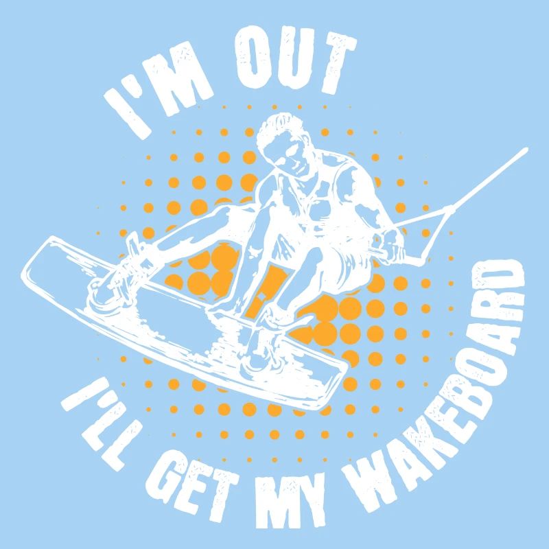 Kitesurfer Statement Wakeboard Surfing Stunt