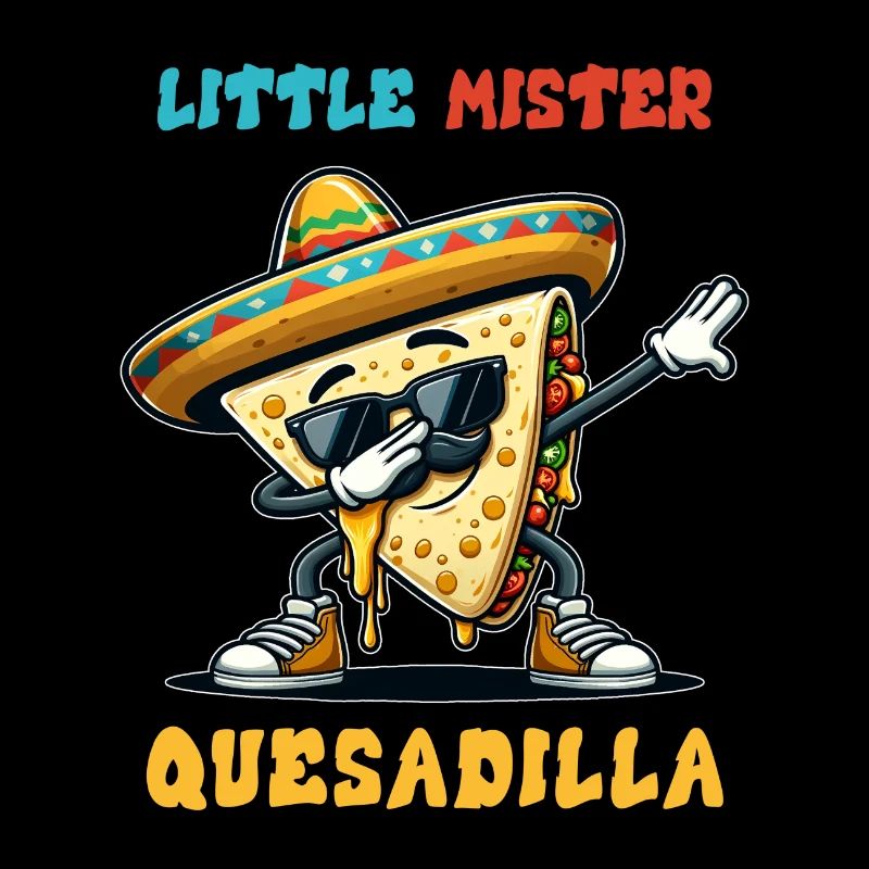 Kleiner Mister Quesadilla Dabbing Mexiko