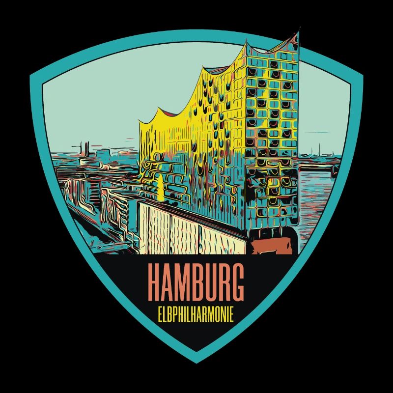 Illustration: Philharmonie de l'Elbe, Hambourg