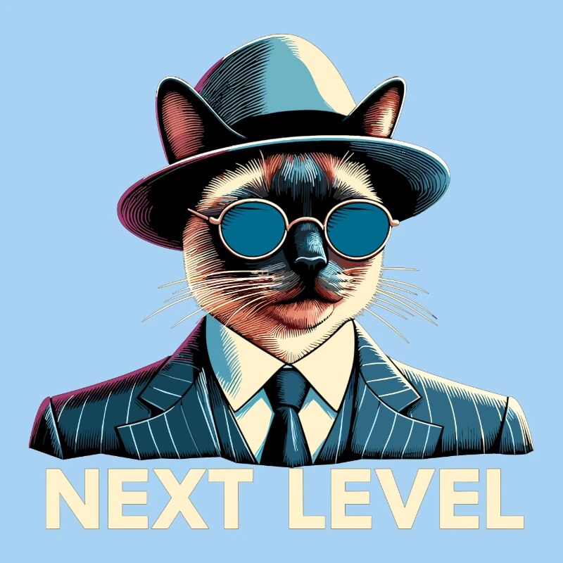 Siamese Cat Siamese Cat Next Level Suit Gift