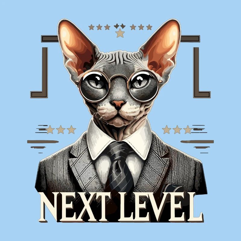 Cornish Rex Suit Next Level Cat Gift