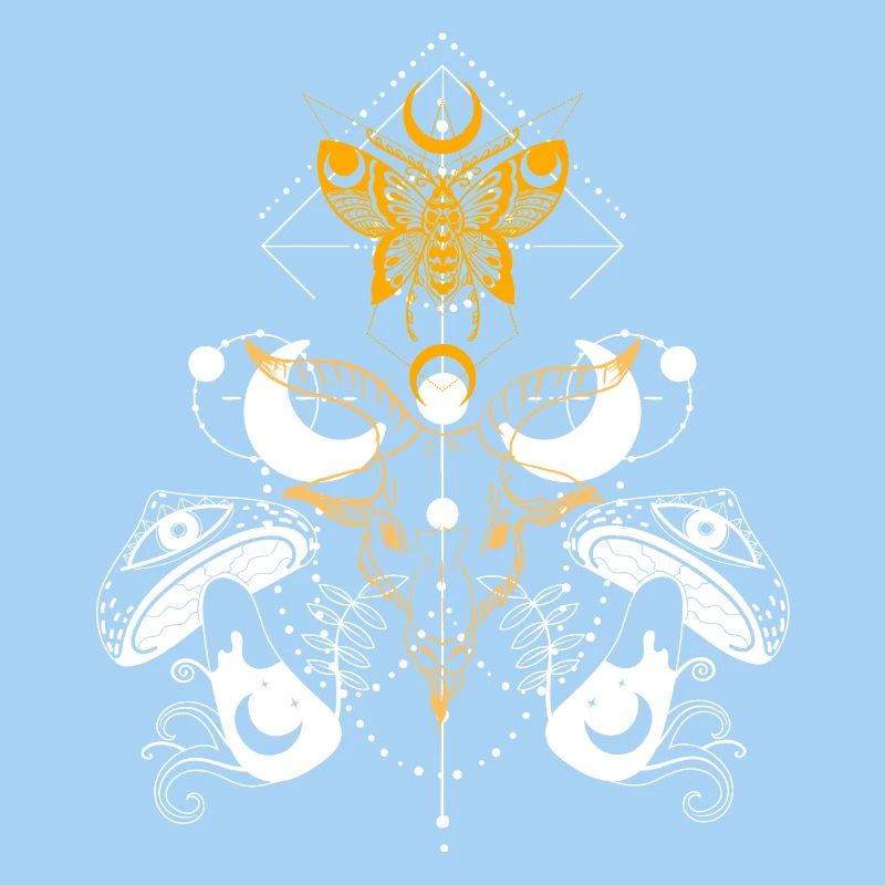 Ornate Geometric Mandala Crest