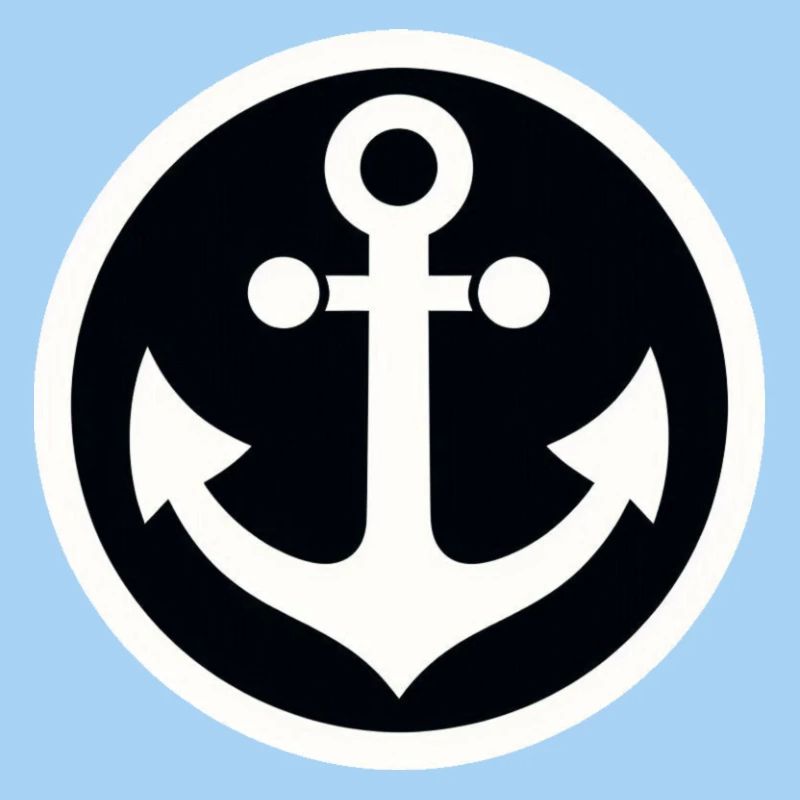 Anker im Kreis