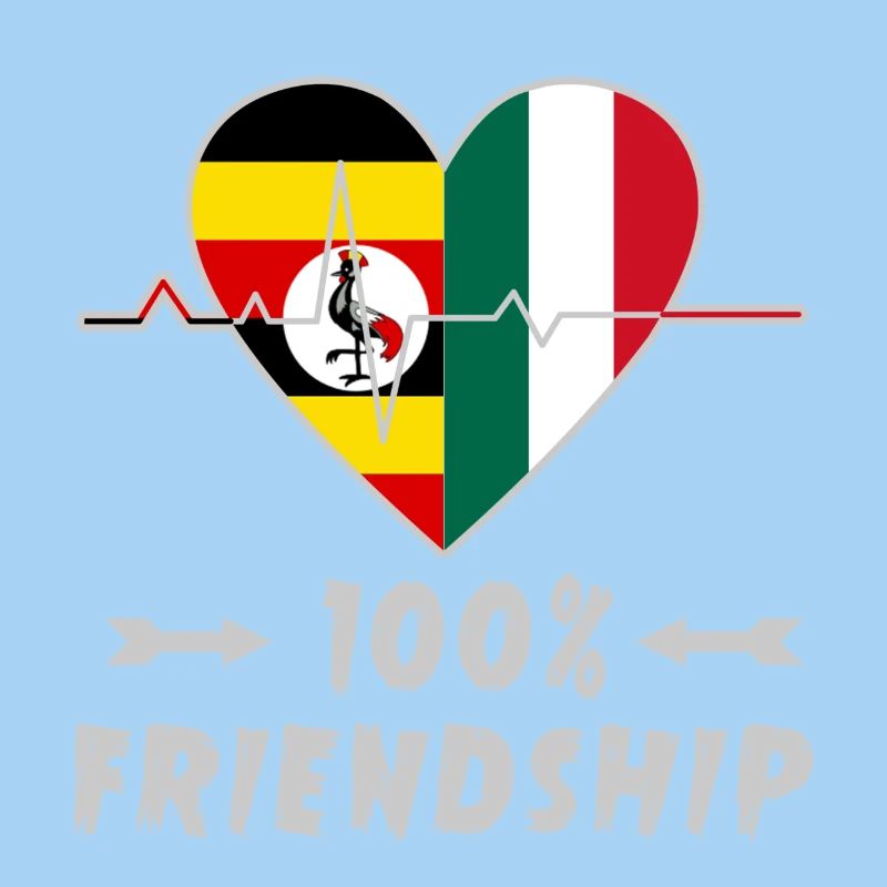 L'Ouganda et l'Italie : amitié à 100 %