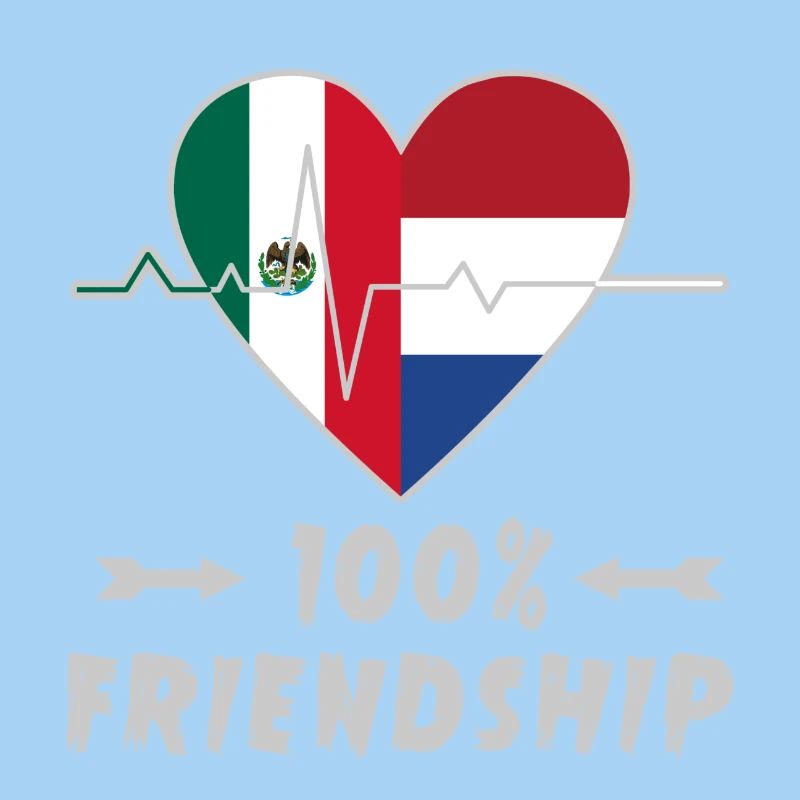 100 % amitié entre le Mexique et les Pays-Bas