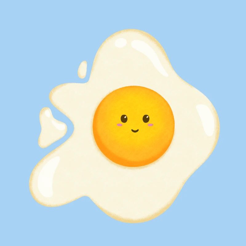 Sweet fried egg