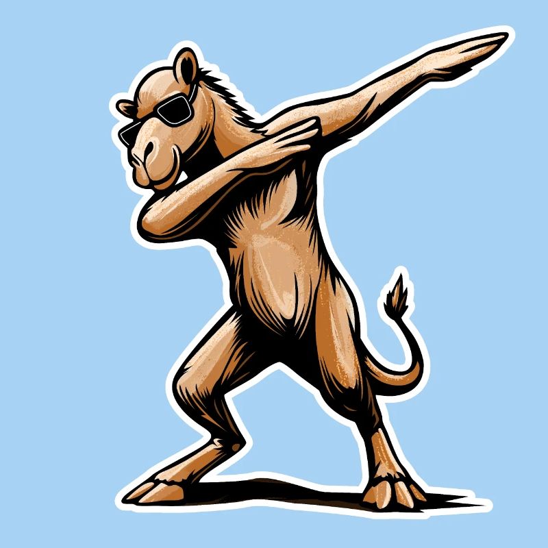 Cadeau élégant de dromadaire de dromadaire