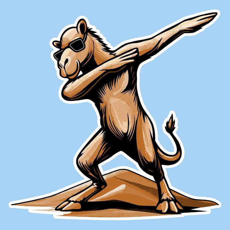 Cool Dab Dance Dromedary – Desert Fun à Dubaï