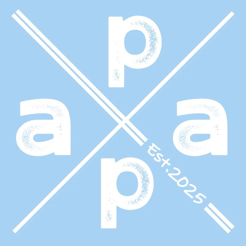 Papa Established 2025 – Vintage Gift Design