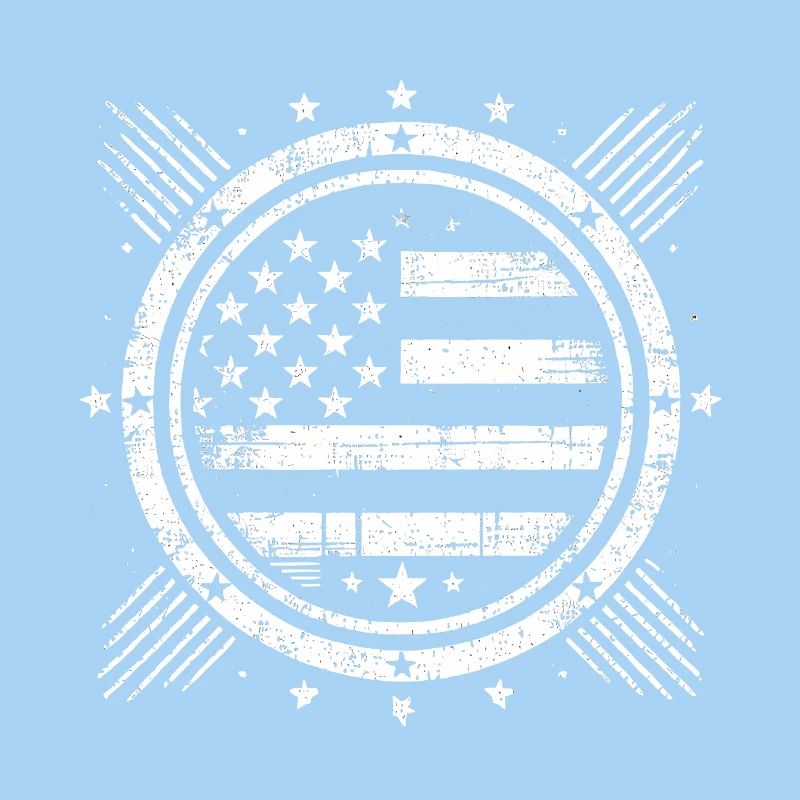 Distressed Flagge Grunge Design