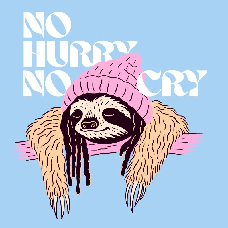 No Hurry, No Cry – Relaxed Reggae Sloth