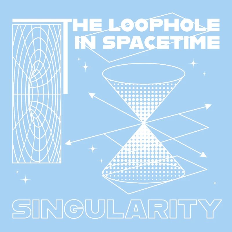 Singularité dans le trou spatio-temporel