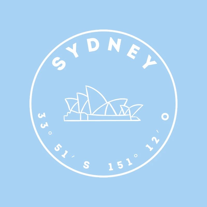 Sydney with Opera and Coordinates