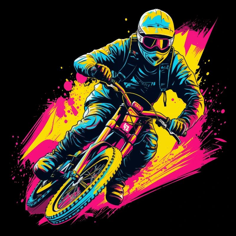 BMX Biker Steamwave
