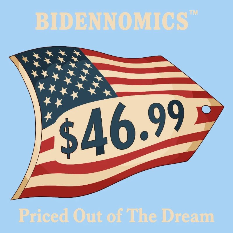 Conception d’étiquettes de prix Bidenomics