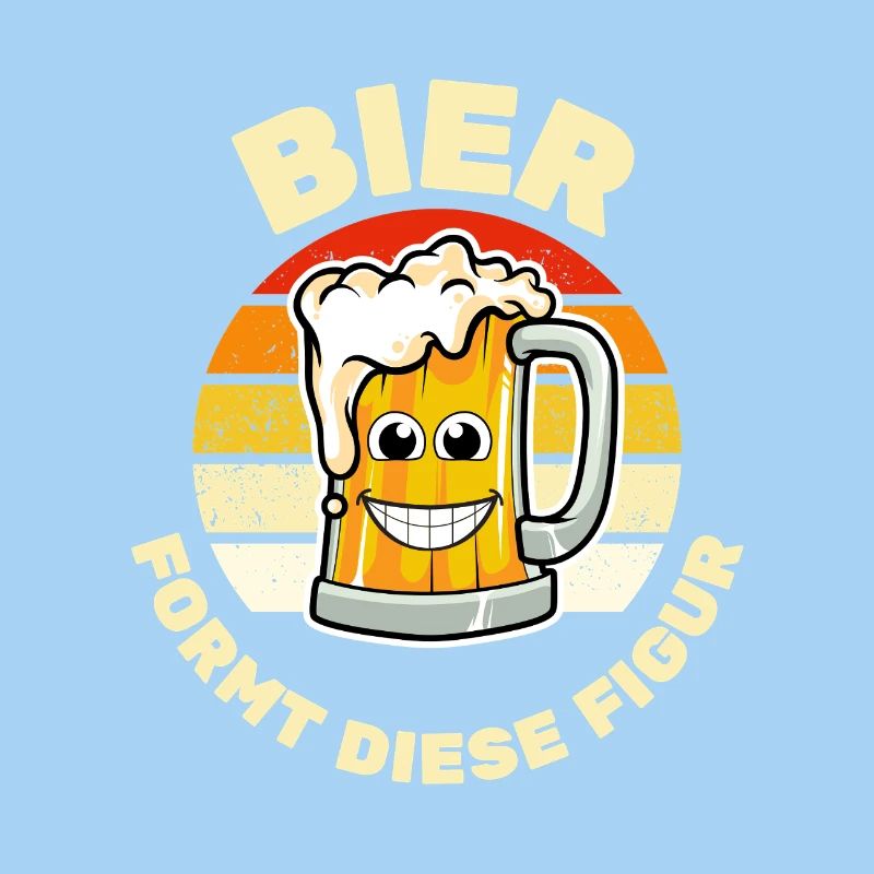 Bier formt diese Figur für Biertrinker