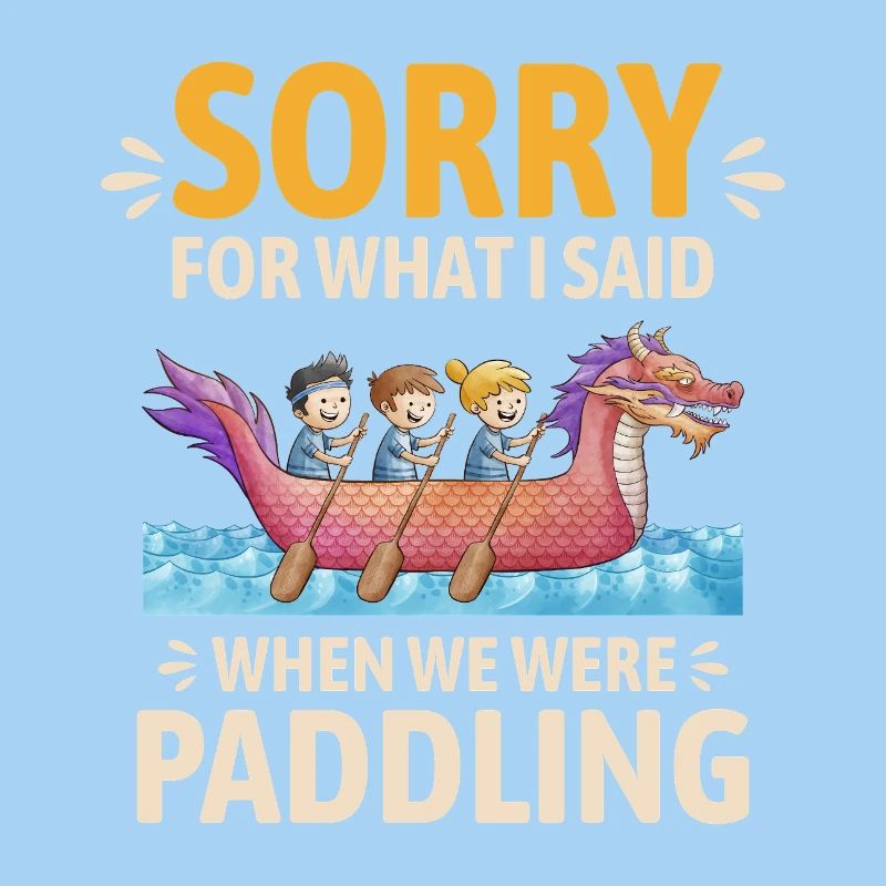 Synchronisiertes Paddelteam Drachenboot