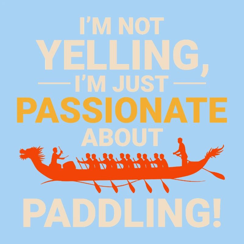 Drachenboot-Rennmannschaft