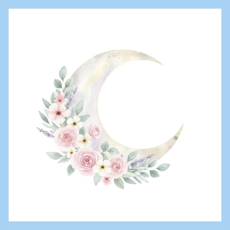 Couronne de fleurs de lune