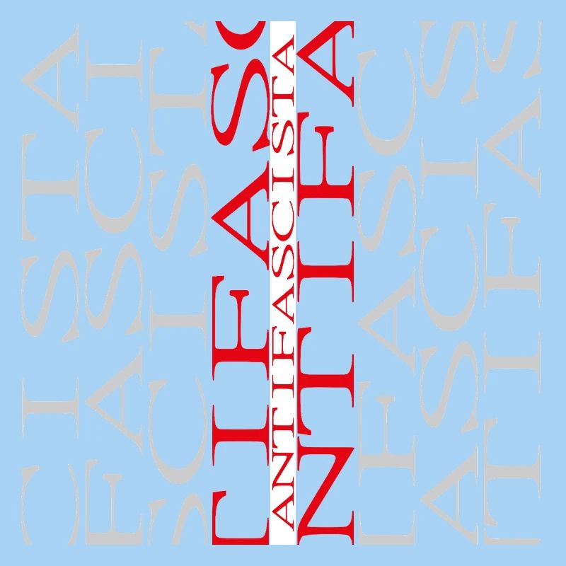 Typographie antifasciste Collage Antifascista