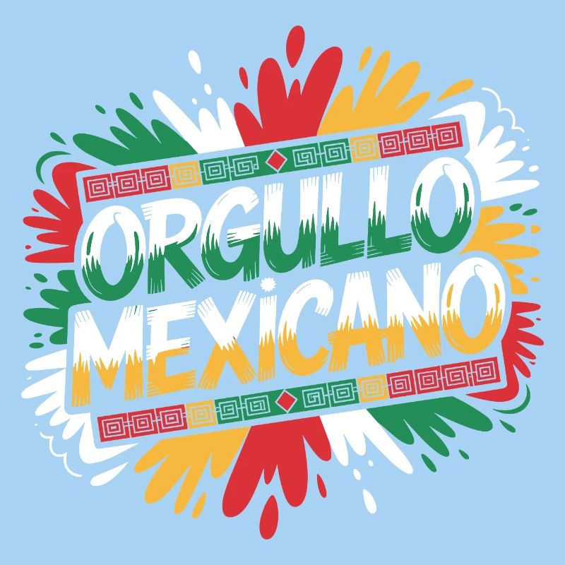 Orgullo Mexicano Mexique Drapeau Mexicain