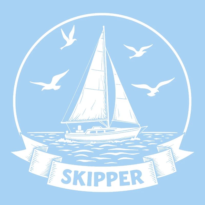 Skipper Sailboat Maritime Captain