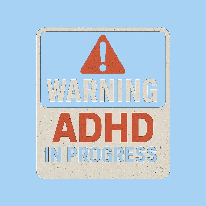 ADHS in Bearbeitung Warnung