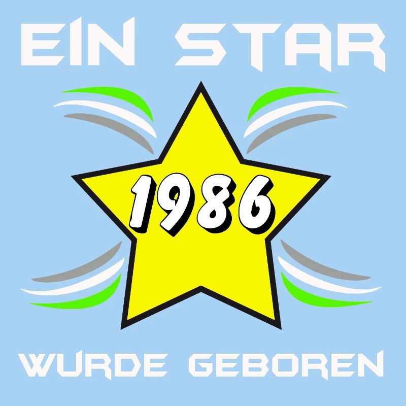 1986 Geboren: Stern-Star Design