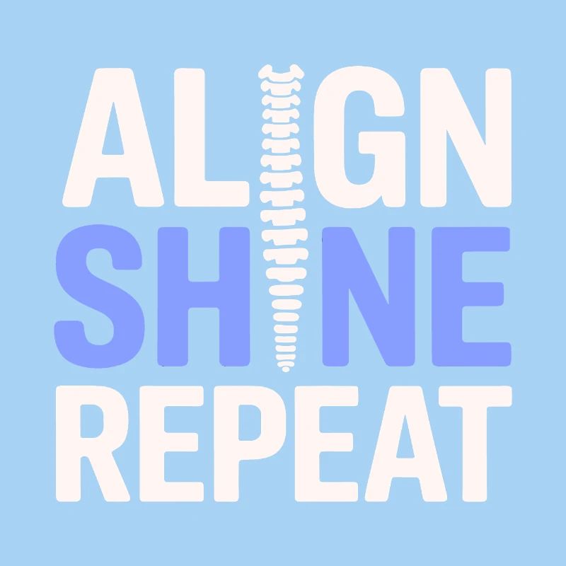Chiropraktiker Aligned Shine Repeat Professional DC