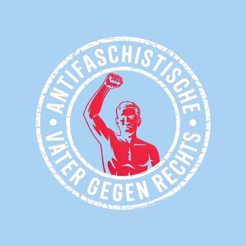 Antifaschistische Väter gegen Rechts - Pride Logo