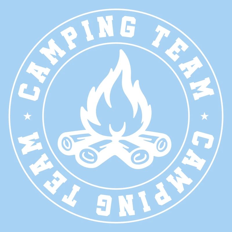Camping Team Campfire